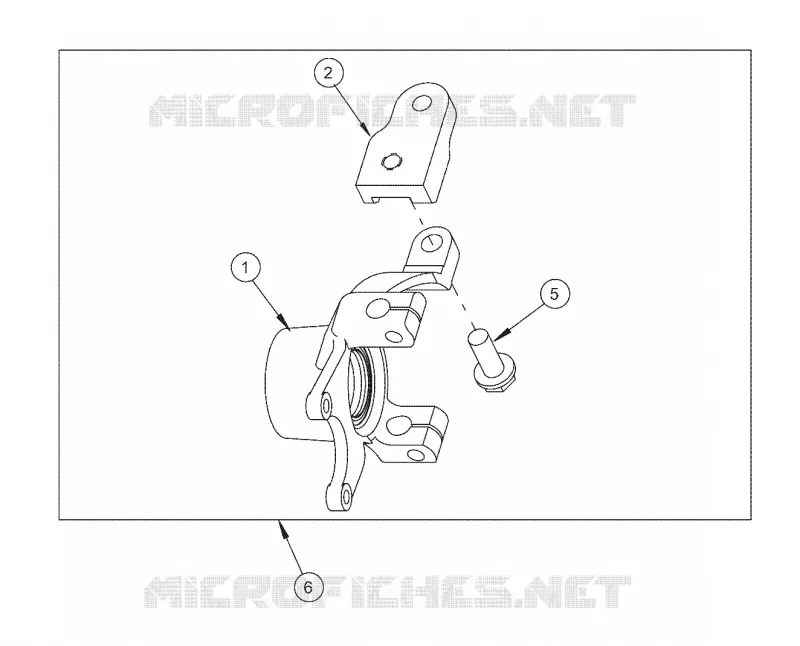 LENKUNG, KNUCKLE, RIGHT, 9.21 DISC
