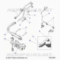 KRAFTSTOFFSYSTEM, RAIL, LINES AND THROTTLE BODY