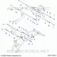 HINTERRADAUFHÃ„NGUNG CONTROL ARM MOUNTING