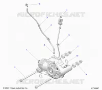 ANTRIEB, FRONT GEARCASE MOUNTING