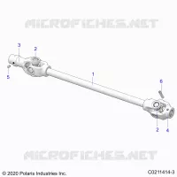 ANTRIEB, FRONT PROP SHAFT