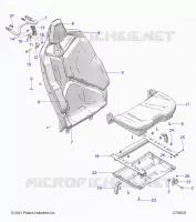 SITZ ASM., REAR