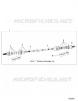 ANTRIEB, FRONT HALF SHAFT