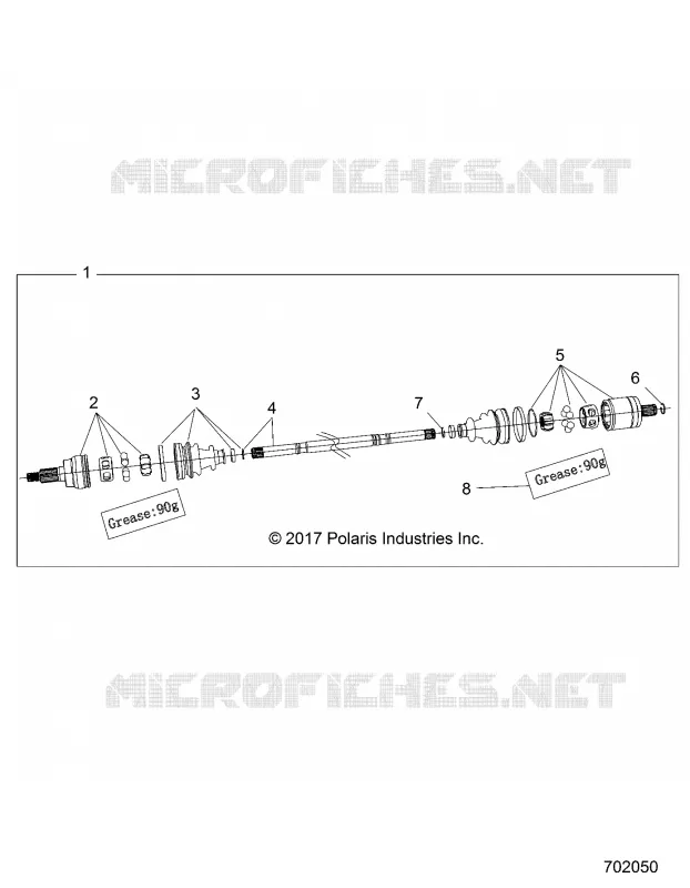 ANTRIEB, FRONT HALF SHAFT