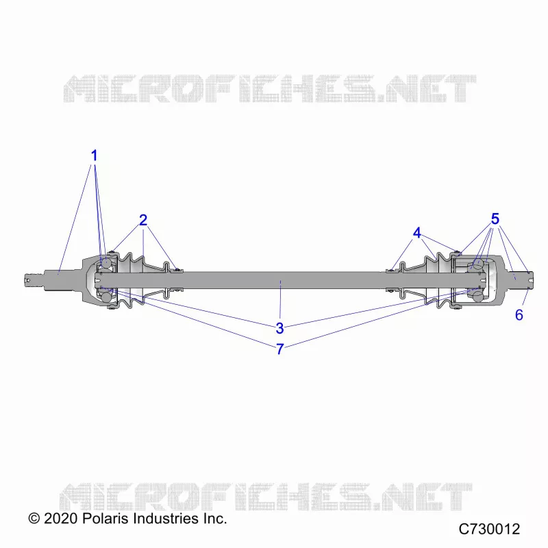 ANTRIEB, FRONT HALF SHAFT