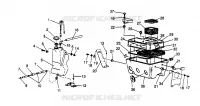 ÖLTANK/LUFTFILTERKASTEN  600 XCR 0961676 AND EUROPEAN 600 XCR E961676 (4932123212C003)
