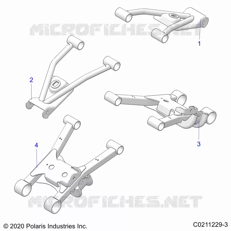 HINTERRADAUFHÃ„NGUNG CONTROL ARMS