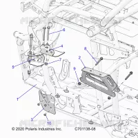 CHASSIS, MOTOR AND REAR DRIVELINE MOUNTING