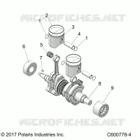 ENGINE, PISTON &amp; CRANKSHAFT