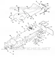 CHASSIS AND SITZ INDY LITE/STAR LITE (4921332133001A)