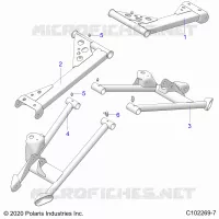 HINTERRADAUFHÃ„NGUNG CONTROL ARMS