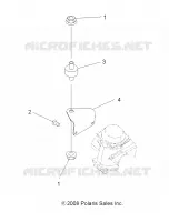 MOTOR, VERGASER BRACKET