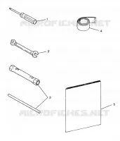 TOOL KIT SPORT 0980443 AND SPORT TOURING 0980243 (4942054205C014)
