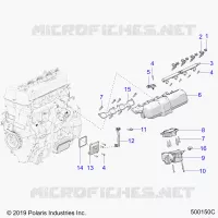 AUFNAHME MANIFOLD AND FUEL RAIL