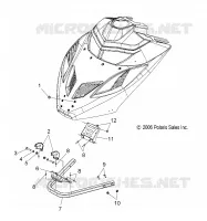 HAUBE MOUNTING AND FRONT BUMPER