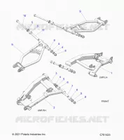 HINTERRADAUFHÃ„NGUNG CONTROL ARMS