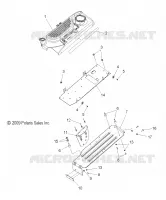 CHASSIS, CLUTCH GUARD AND COVER