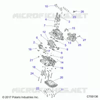 ENGINE, CRANKCASE AND KURBELWELLE