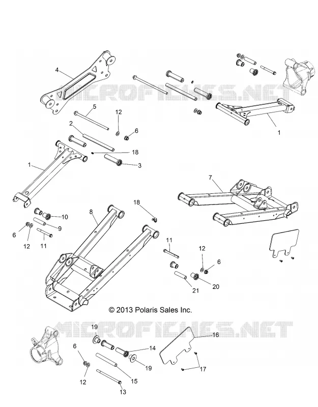 HINTERRADAUFHÄNGUNG CONTROL ARMS