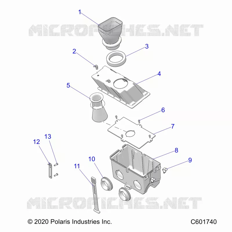 MOTOR, AIR BOX