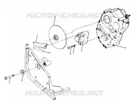 RECHTS GEARCASE   BRAKE MONTAGE (4915951595034A)