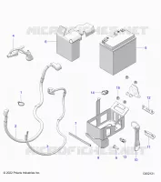 ELEKTRIC, BATTERY/BOX AND CABLES