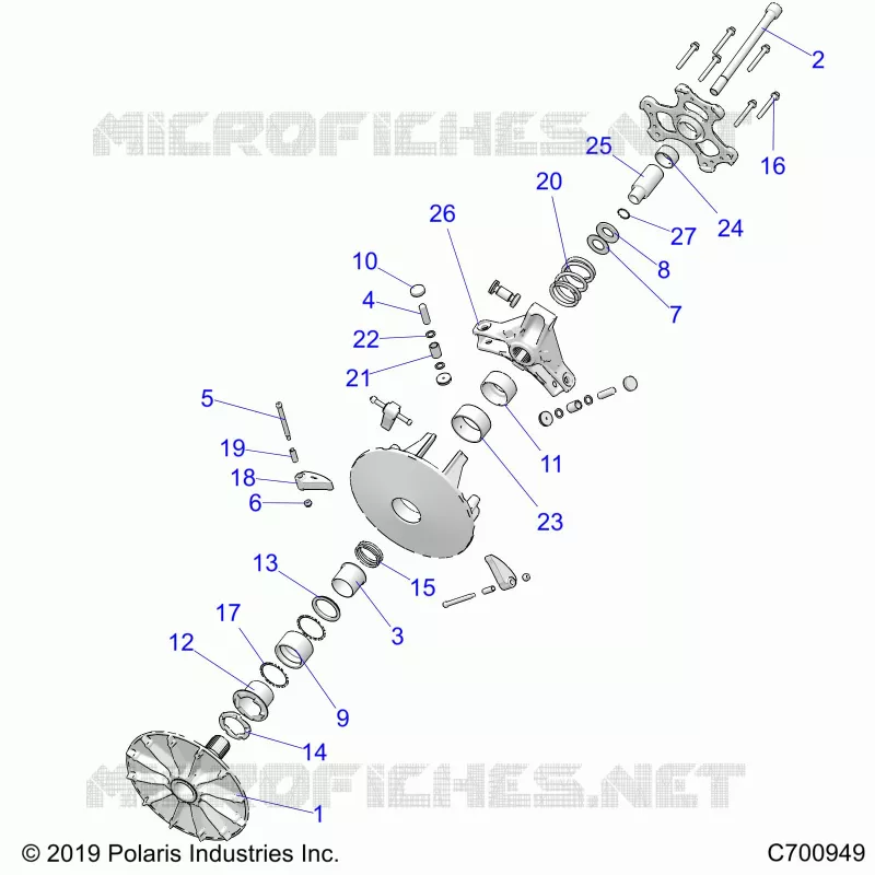 ANTRIEB, PRIMARY CLUTCH
