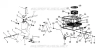 ÖLTANK/LUFTFILTERKASTEN   440 XCR SP X951660 (4932833283C005)