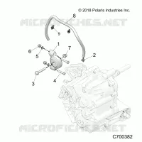 DRIVE TRAIN, MAIN GEARCASE MOUNTING