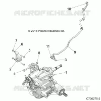 DRIVE TRAIN, MAIN GEARCASE MOUNTING
