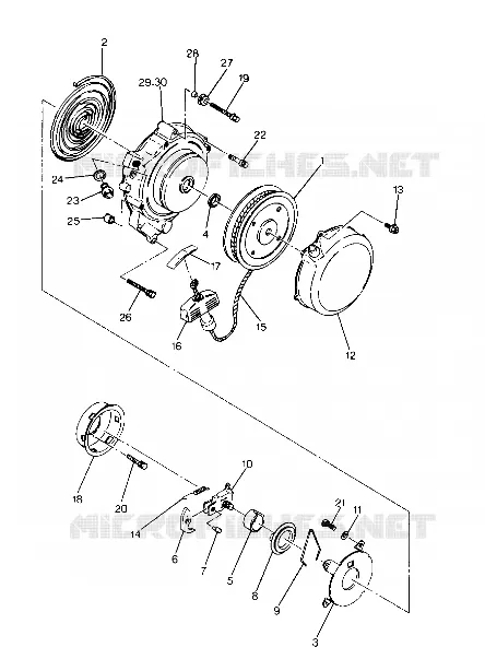 RÃŒCKZUG STARTER ASSEMBLY (4917721772038A)