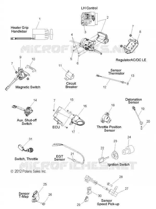 SWITCHES, SENSOREN AND COMPONENTS