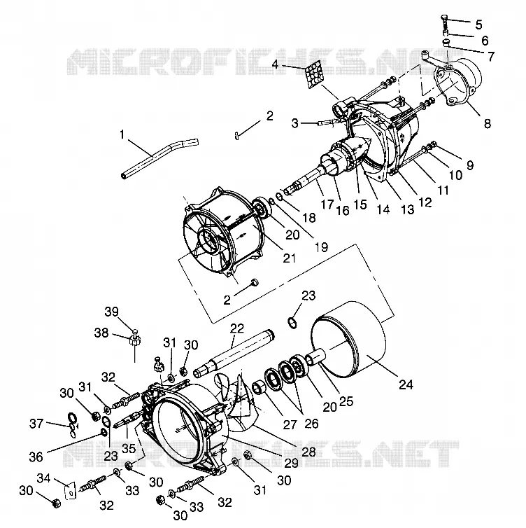 ANTRIEB SLX 780 B964287 and  Intl. SLX 780 I964287 (4937443744B003)