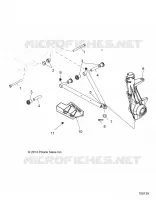 SUSPENSION, A-ARM AND STREBE MOUNTING
