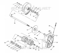 ANTRIEB ASSEMBLY XLT/0930767,XLT SP/0930667    XLT SKS/0930567 (4923012301018A)