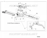 VORDERBREMSE BRAKE LEVER AND MASTER CYLINDER
