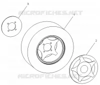 RADS, OPTIONEN, CHROME and SILVER, 10 INCH