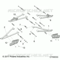 FRONT SUSPENSION CONTROL ARMS