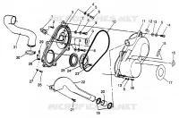 CLUTCH COVER SPORTSMAN 500 W969244 (4936093609C004)