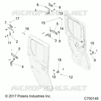 DOORS, REAR, FULL, MOUNTING