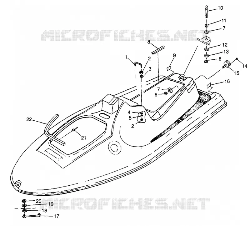 HULL   BODY SLT 780 B974588 (4941174117A006)