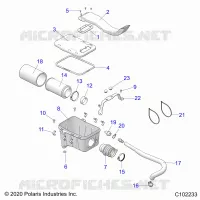 ENGINE, LUFTEINLASS SYSTEM