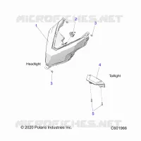 ELEKTRIC, HEADLIGHT AND TAILLIGHT