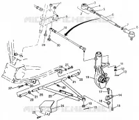 Querlenkern Magnum 4x4 W968144 and  Swedish Magnum 4x4 S968144 (4936053605B009)