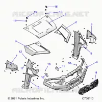 HAUBE, AND FRONT FENDERS