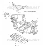 CHASSIS, MAIN FRAME AND SKID PLATE