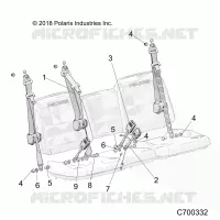 SITZ BELT AND MOUNTING
