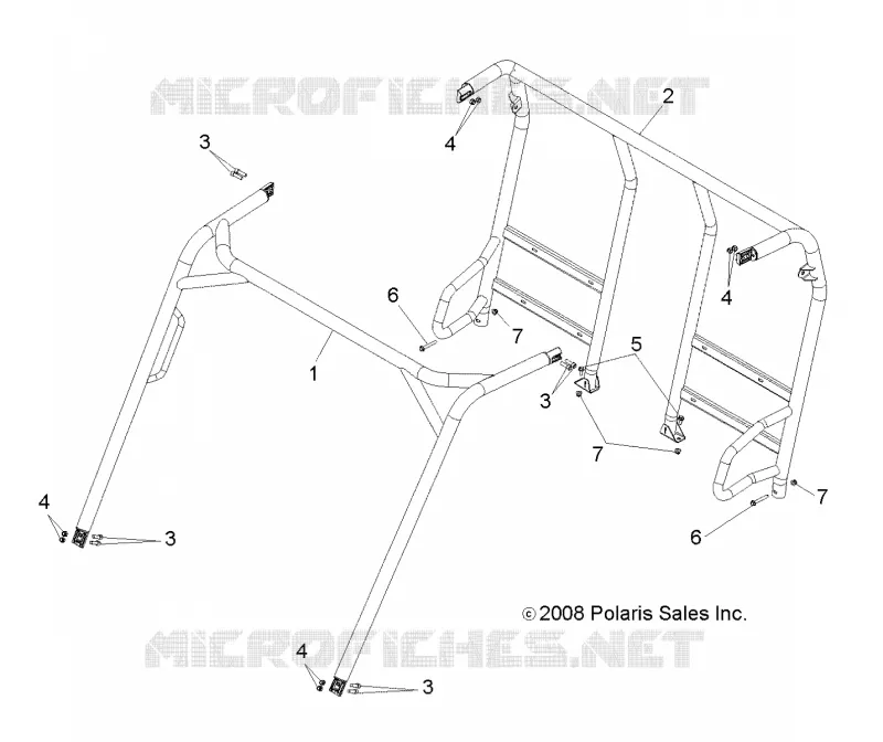 CHASSIS, CAB RAHMEN