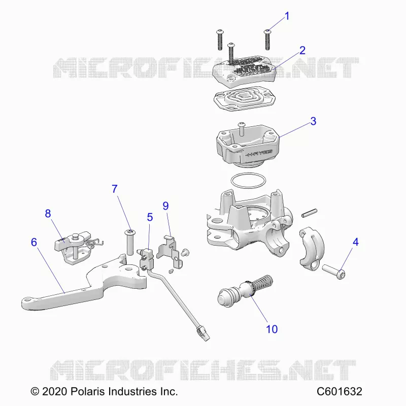 BRAKES, MASTER CYLINDER ASM.