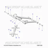 SUSPENSION, FRONT DREHMOMENTARM